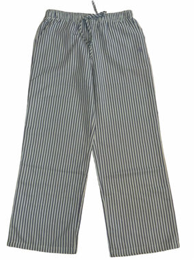 AS Revival Wide Leg Pants Women’s Medium Light Aqua & Lavender Stripes Summer